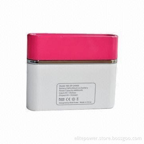 Power Bank/Power Pack/Mobile Power for iPad, Tablet, iPhone, iPod, Samsung/HTC, 5,200mAh